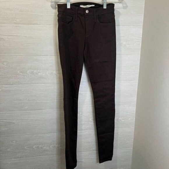 Joes Womens‎ Skinny Jeans Size 24 Fudge Brown Denim Stretch Mid-Rise - Picture 3 of 8